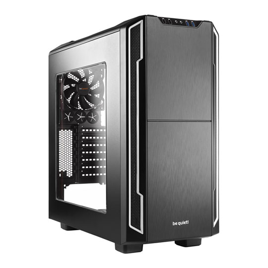 be quiet! Silent Base 600 Black/Silver Windowed PC Case : image 1