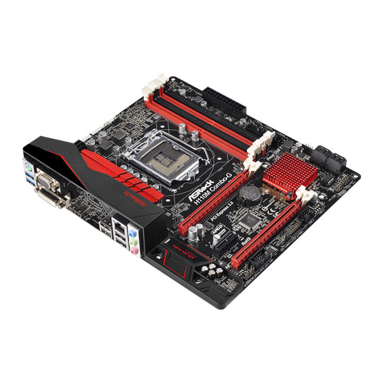 ASRock Combo-G H110M DDR4/DDR3 Micro ATX Motherboard LN67545