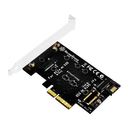 Silverstone SST-ECM20 PCIe Low Profile M.2 Expansion Card : image 2