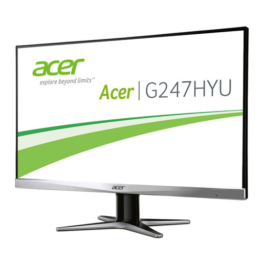 Acer 23.8" G247HYU 2K Zeroframe QHD IPS Monitor/Display : image 1