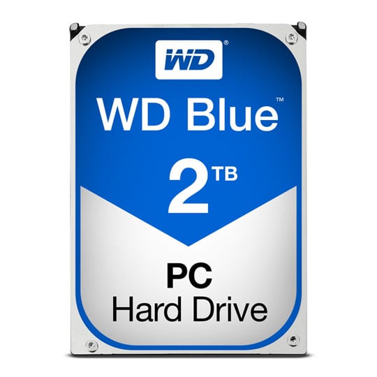 WD Blue 2TB 3.5" SATA III Desktop HDD/Hard Drive : image 1