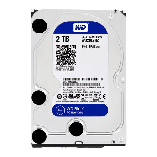 WD Blue 2TB 3.5" SATA III Desktop HDD/Hard Drive : image 2