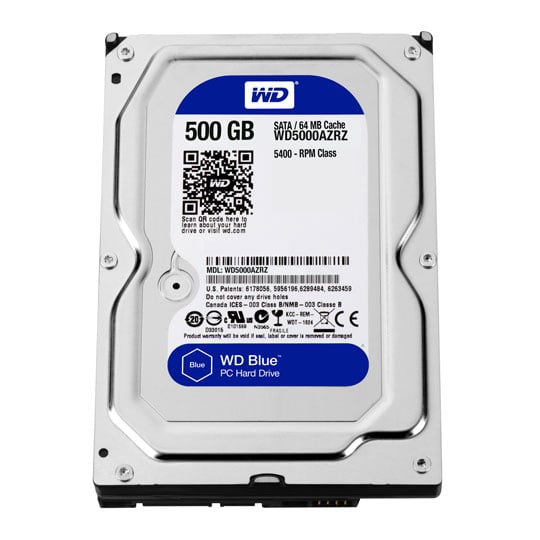 Western Digital WD Blue Hard Disk Drive - 500GB LN67748