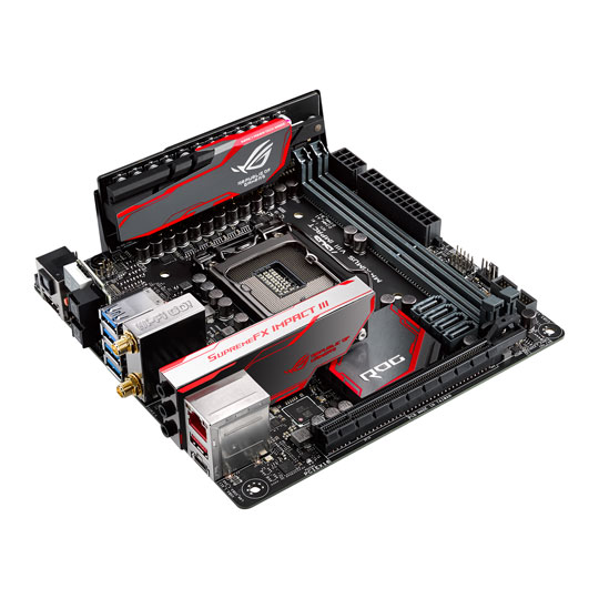 美品 ASUS MAXIMUS Ⅷ IMPACT Z170 最新BIOS更新済み MAXIMUS VIII IMPACT｜マザーボード｜ASUS 日本