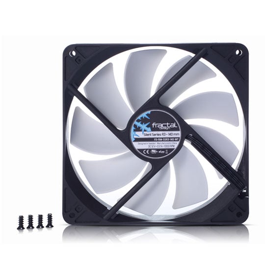 Fractal Design R3 White Silent Case Fan - 140mm : image 2