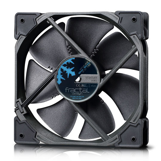 Fractal Design Venturi HP-12 120MM Black PWM Case Fan : image 1