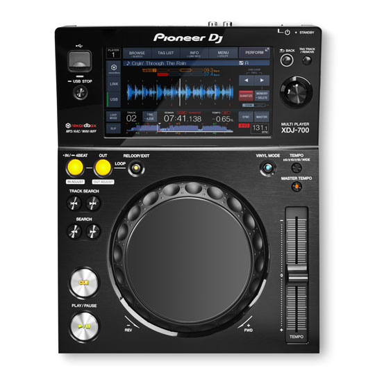 Pioneer - 'XDJ-700' Compact DJ Multi Player (Black)