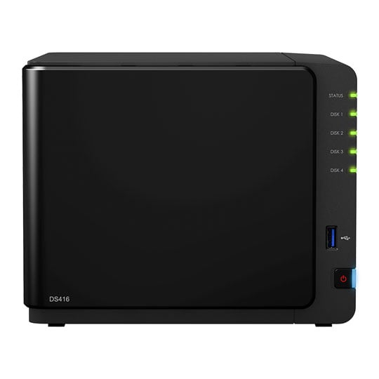 Synology DiskStation DS416 Quad/4 Bay NAS Storage Box