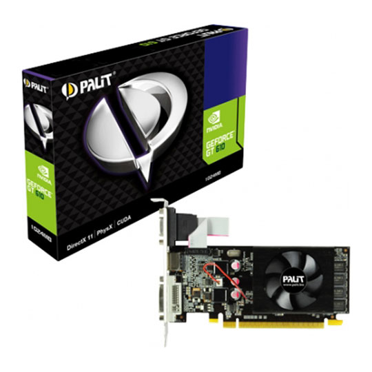 PALIT GT 610 DDR3 NVIDIA GeForce Graphics Card 1GB : image 1