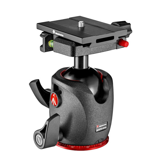 XPRO Ball Head in magnesium with Top Lock from Manfrotto