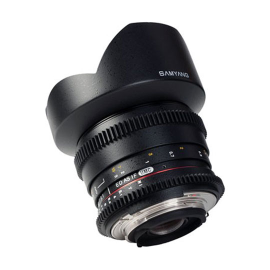 14mm T3.1 VDSLR II Lens for Canon mount from Samyang