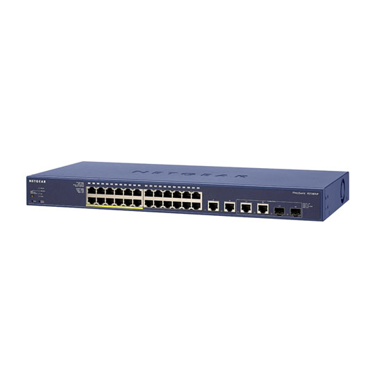 Netgear GS724TP ProSafe 24 Port Gigabit Smart POE Switch - Buy Netgear