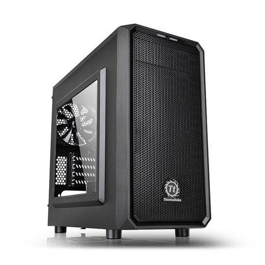 Thermaltake Versa H15 Compact micro-ATX Gaming Mini Tower Case with Window : image 1