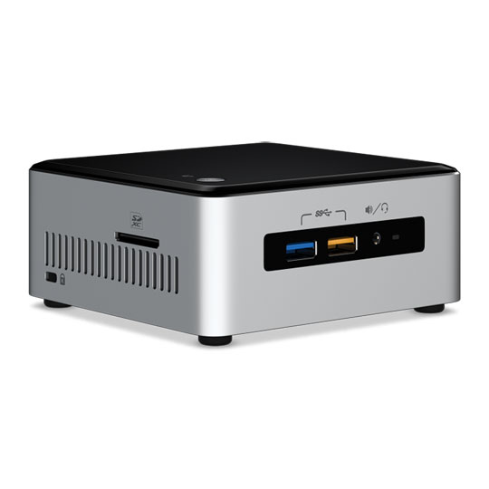 Intel Dual Core i3 NUC Mini PC Kit with M.2 SSD Slot + 2.5