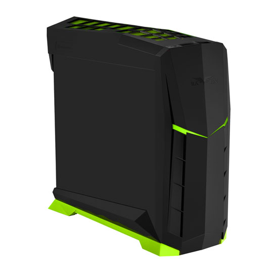 Raven Computer Case SilverStone Raven Black/Green Mid Tower PC Case LN69391 - SST-RVX01BV-W ...
