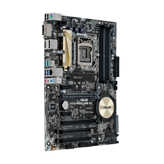 ASUS H170-Pro Motherboard with USB 3.1 Type A+C LN69602