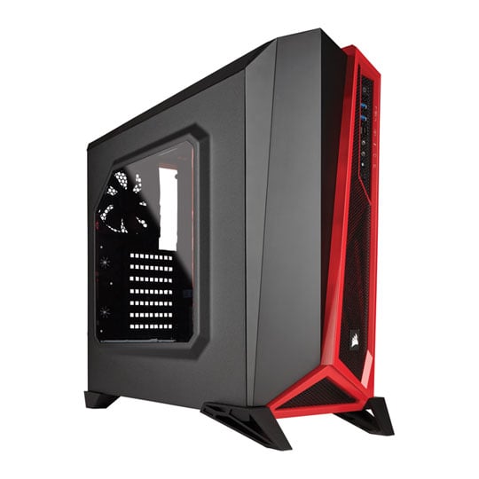 Corsair Carbide SPEC-ALPHA Black/Red Gaming Case with Window : image 1