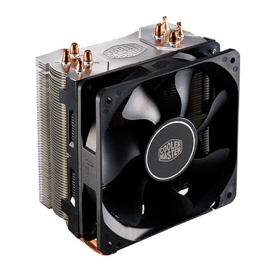 Hyper 212X Tower CPU Cooler with 4 Heatpipes, 1x120mm PWM Fan, Intel LGA 115X /775 from Coolermaster : image 2