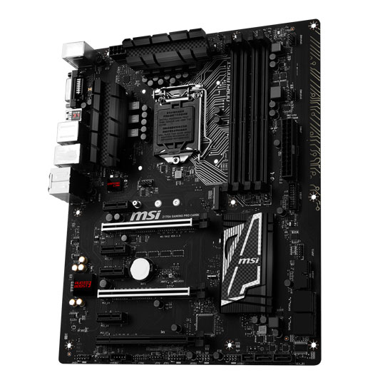 MSI Intel Z170A Pro Carbon Skylake Gaming Motherboard : image 3