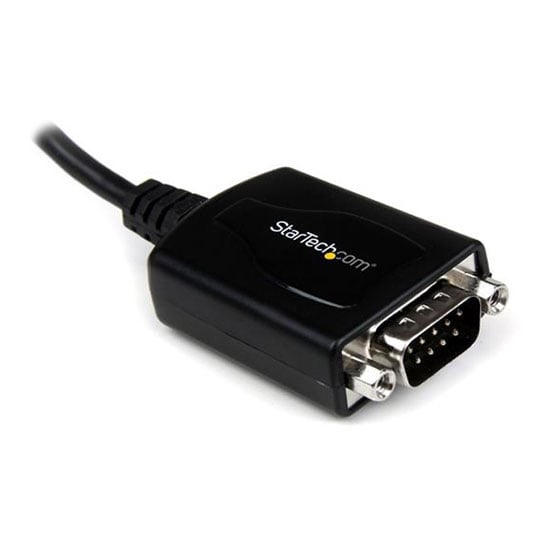 USB to RS-232 adapter cable with COM Retention from StarTech.com