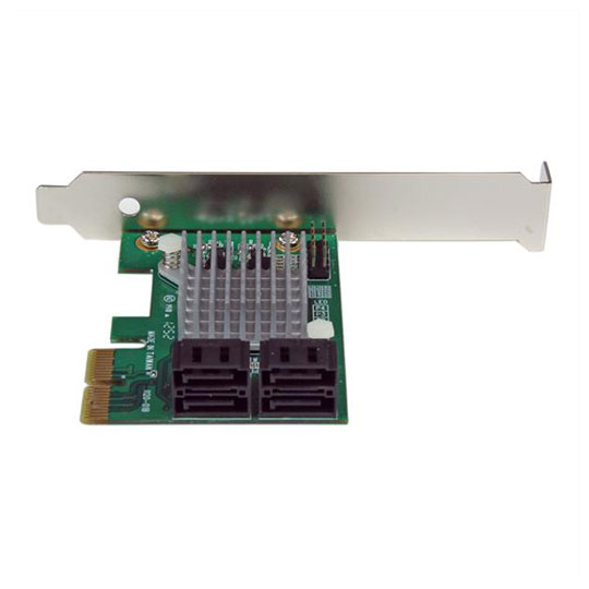 StarTech.com PCIe 4 Port SATA III RAID Controller Card : image 3