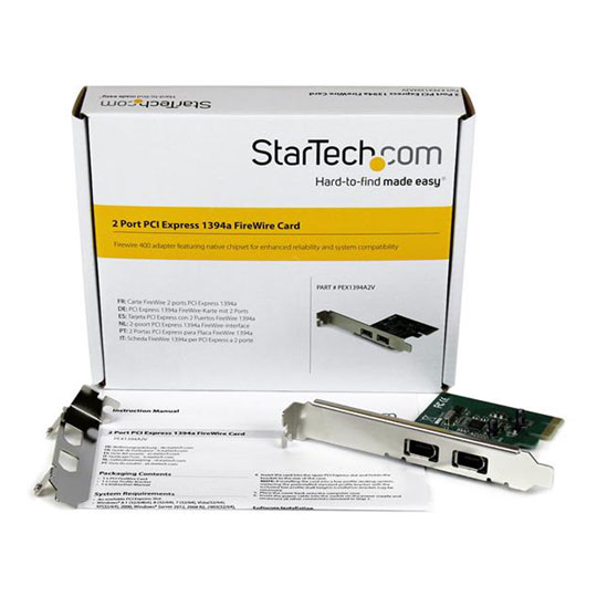 2 Port PCI-E FireWire Card from StarTech.com : image 4