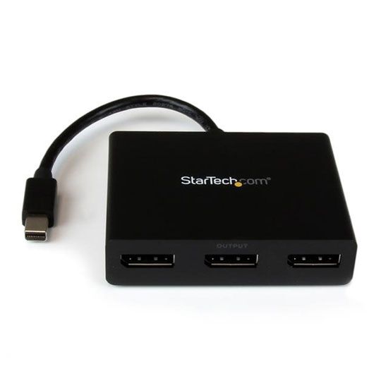 mDP to 3x DP MST Hub Splitter/Adapter from StarTech.com : image 1
