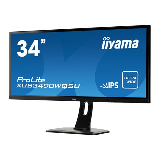 Iiyama XUB3490WQSU 34" Ultra Wide Quad HD IPS Monitor : image 1