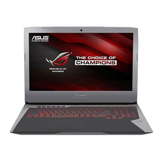 ASUS ROG G7 17.3 Core i7 6700HQ Gaming Notebook GTX 980M 256GB PCIe M.2 SSD