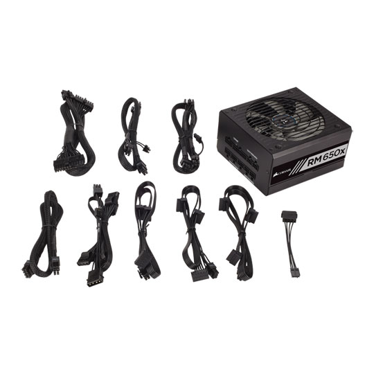 Corsair 650 Watt RMx Fully Modular RM650X ATX PSU/Power Supply *Factory Refurbished* : image 4