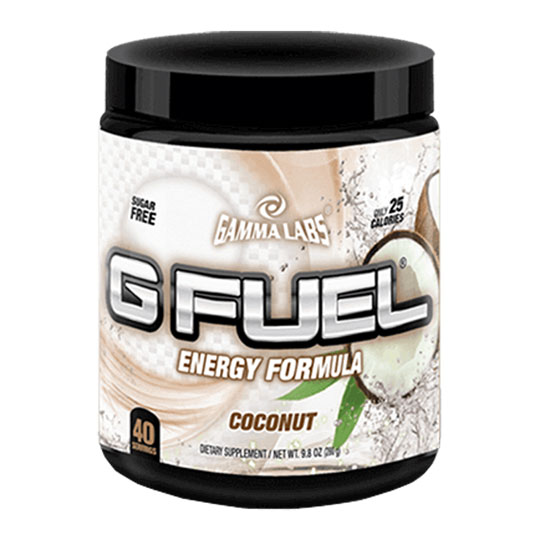 Sugar Free Caffeine Energy drink Powder Formula mix GFuel Coconut