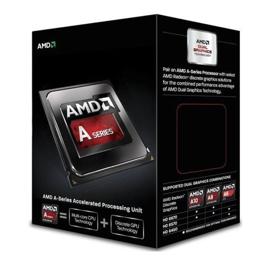 AMD A10 7860K BLACK Edition Quad Core CPU with Quiet Cooler