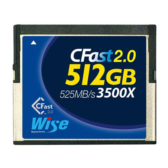 512GB Wise Advanced CFast Card CFast2.0 Memory Card LN70514 CFAST2