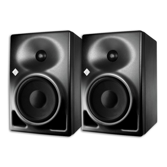 Neumann KH120 A Monitor Speakers + AH Adjustable Stands + Leads