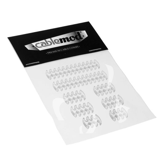Clear C-Series Basic Cable Comb Tidy Kit from Cablemod : image 4