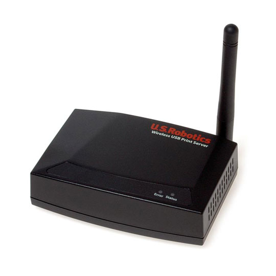US Robotics Wireless Printserver 805421 : image 1