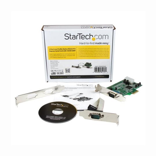 2 Port Low Profile PCIe RS-232 Serial Card from StarTech.com : image 4