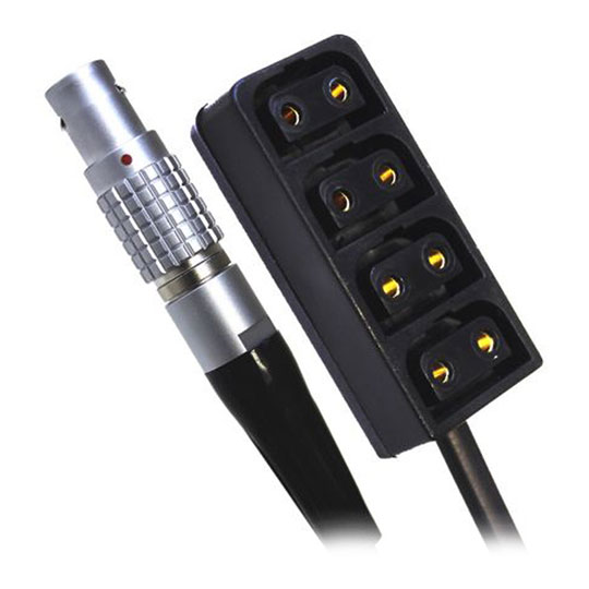 Hawkwoods PC-11A - 30cm Lemo 0B 2-pin Plug (male) - 4-way Power-Con (female)