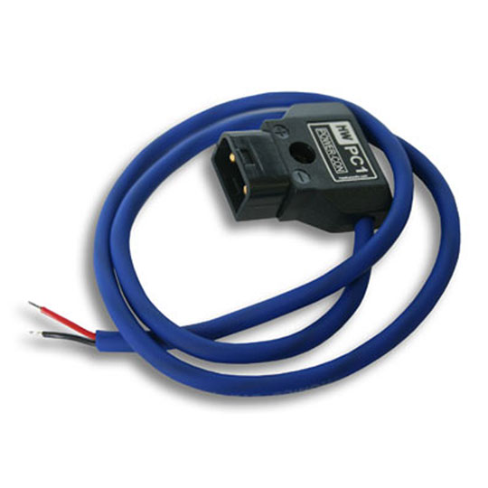 Hawkwoods PC-1 - 50cm Power-Con 2-pin Plug (male) - Bare Ends (1A Cable)