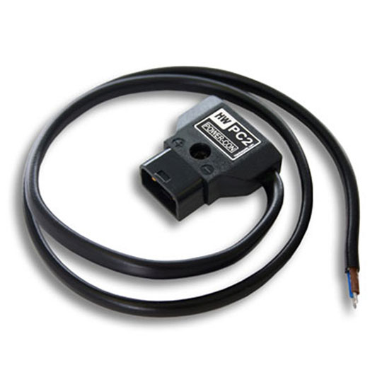 Hawkwoods PC-2 - 50cm Power-Con 2-pin Plug (male) - Bare Ends (1A Cable)