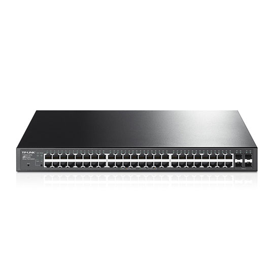 48 Port PoE+ Gigabit Smart Switch with 4 SFP Slots from TP-LINK T1600G-52PS : image 1