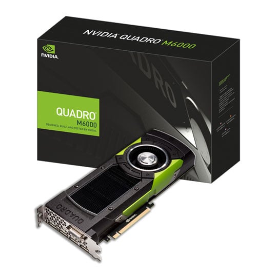 PNY NVIDIA 24GB M6000 Quadro Single Precision Pro Graphics Card : image 1