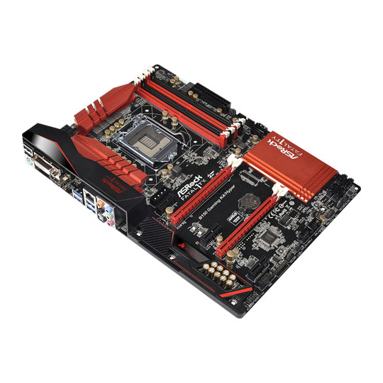 ASRock Intel B150 FATAL1TY Gaming K4 Hyper ATX Motherboard : image 2