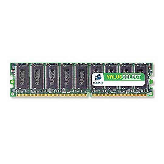 Corsair Memory Value Select 512MB DDR PC2700 (333) Single Channel Desktop : image 1