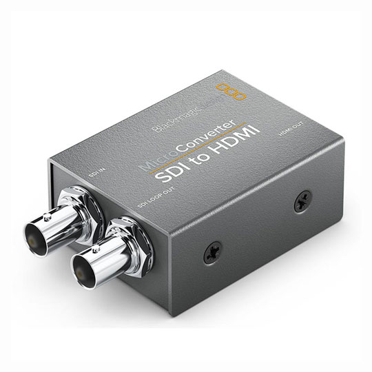 Blackmagic Design Micro Converter - SDI to HDMI  Miniaturized broadcast quality SD and HD video : image 1