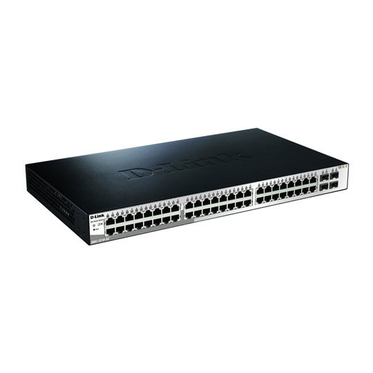 D-Link 48 port with 4 SFP Gigabit Smart Managed Switch from D-Link DGS-1210-52