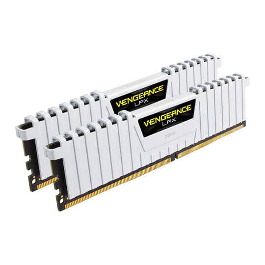 Corsair 32GB White Vengeance LPX DDR4 2666MHz RAM/Memory Kit