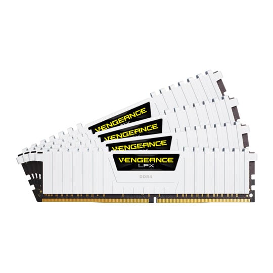 Corsair 32GB White Vengeance LPX DDR4 3200MHz RAM/Memory Kit 4x