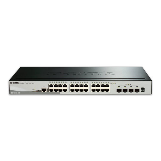 D-Link Gigabit 28 Port SmartPro Stackable Smart Managed Switch DGS-1510-28