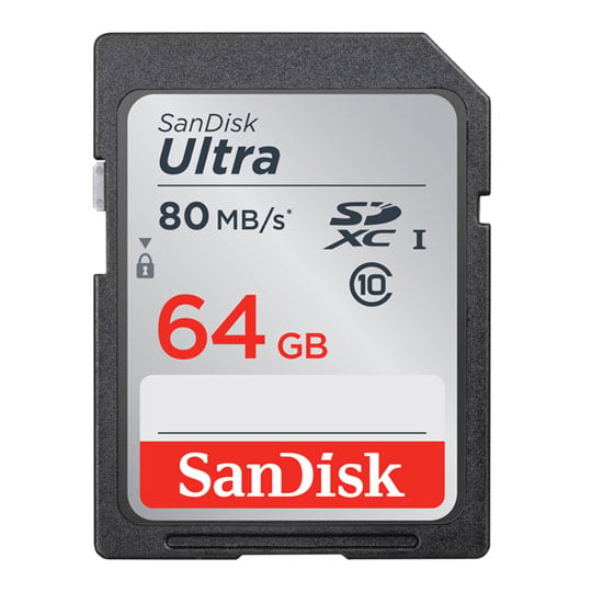 64GB Ultra SD High Capacity Memory Card from SanDisk SDSDUNC-064G-GN6IN : image 1